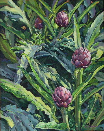 Three Artichokes